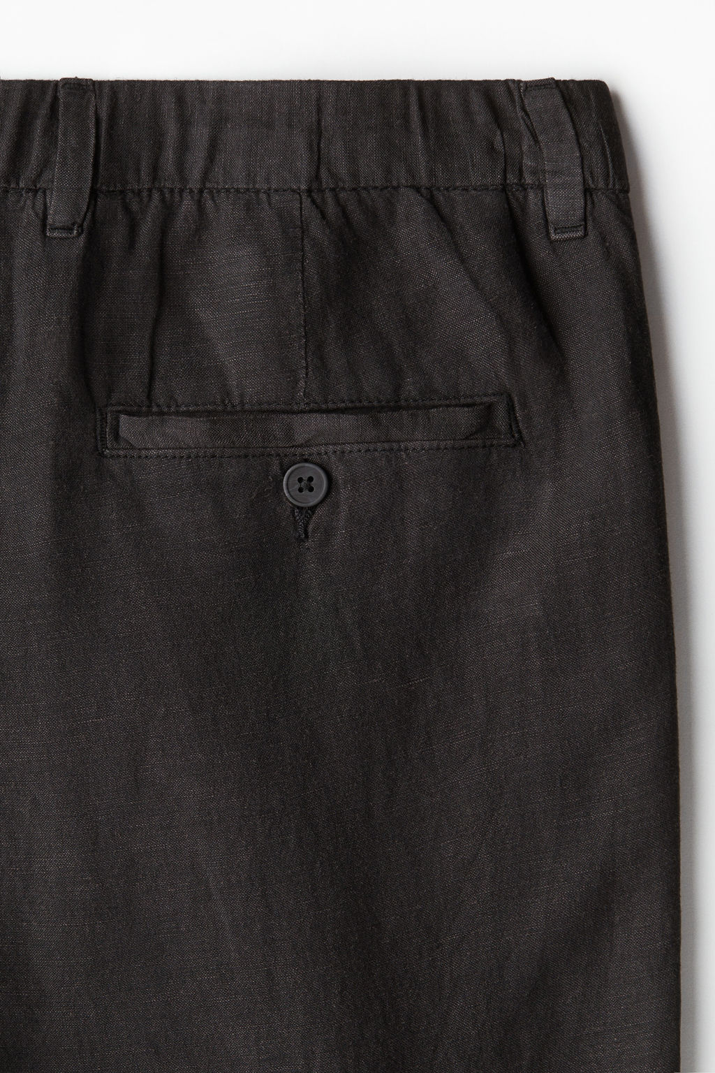 Pantal?n en mezcla de lino Regular Fit - H&m фото 6