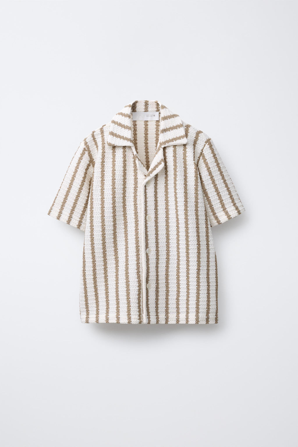 STRIPED TEXTURED SHIRT