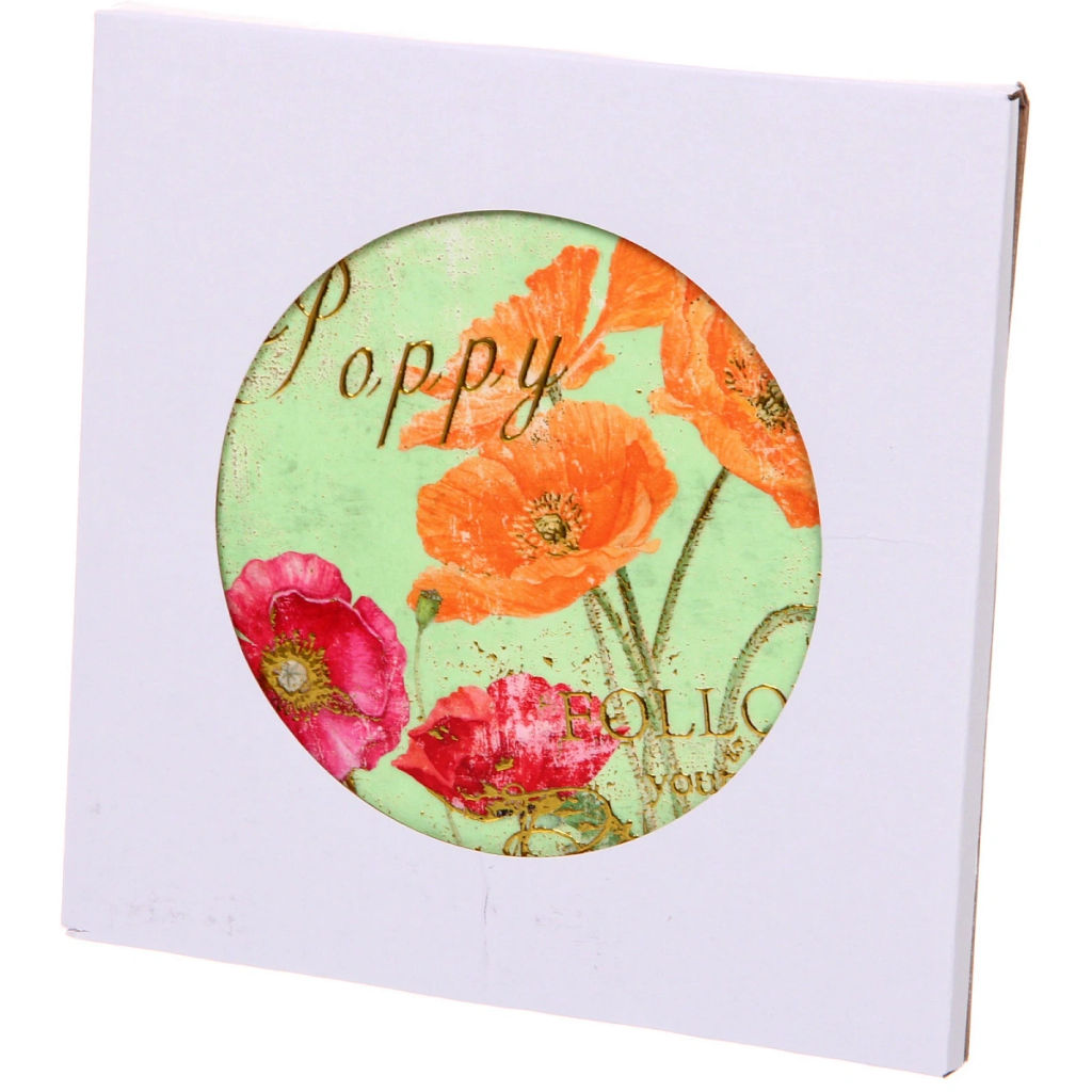 Подставка керамическая 18 см "Маки"