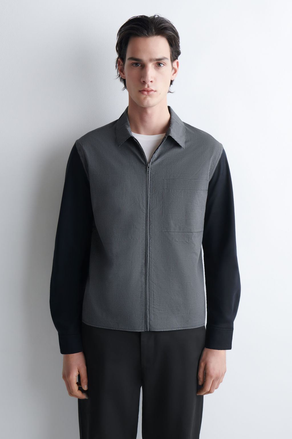CHAQUETA HARRINGTON CON PANELES EN CONTRASTE - H&m фото 5
