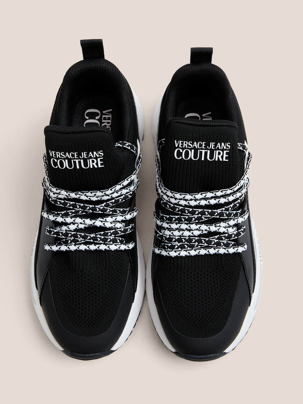 Мужские кроссовки VERSACE JEANS COUTURE DYNAMIC Артикул 4606469, черный