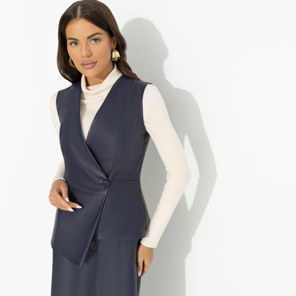 Жилет приталенного силуэта, Откровенно стильная - Charutti фото 2