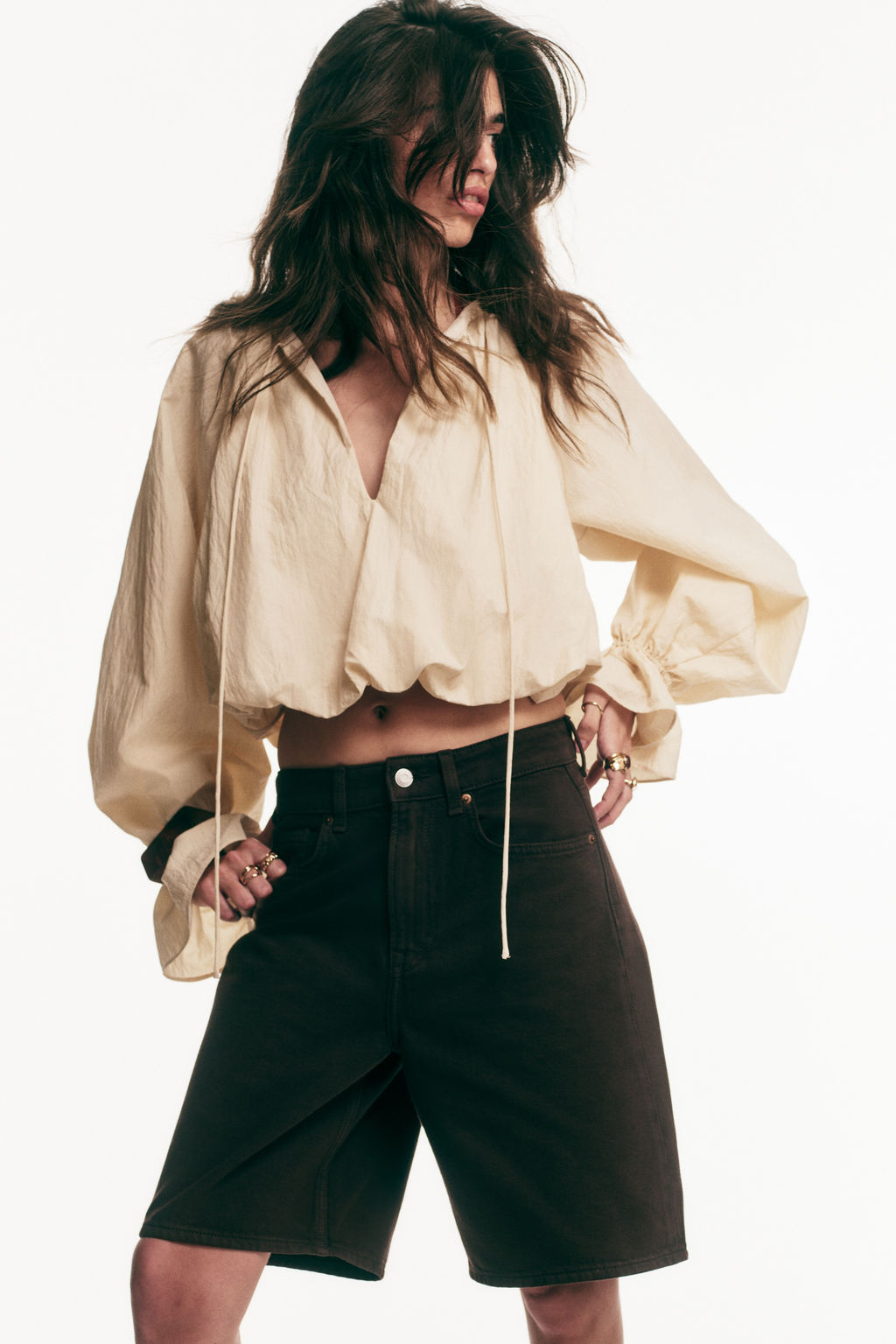 Bermudas en denim - H&m фото 9
