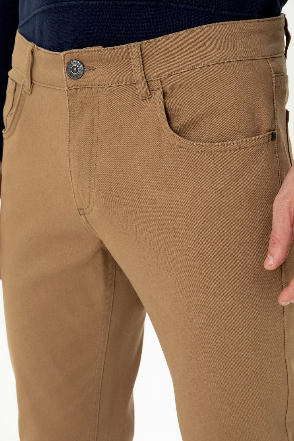 U. S. Polo Assn Мужские брюки из парусины светло-коричневого цвета - U.s. polo assn фото 13