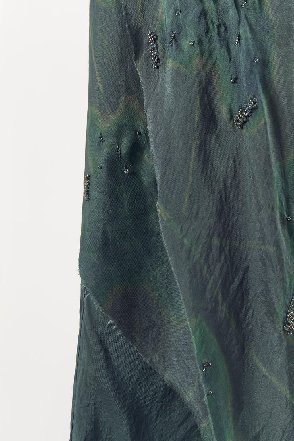 BEADED WRAP TROUSERS - Zara фото 5