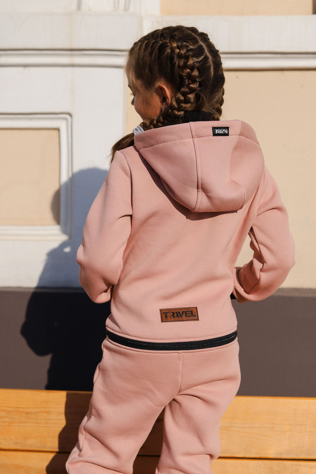 Комбинезон утепленный TRAVEL, пудра - Inzibe фото 17