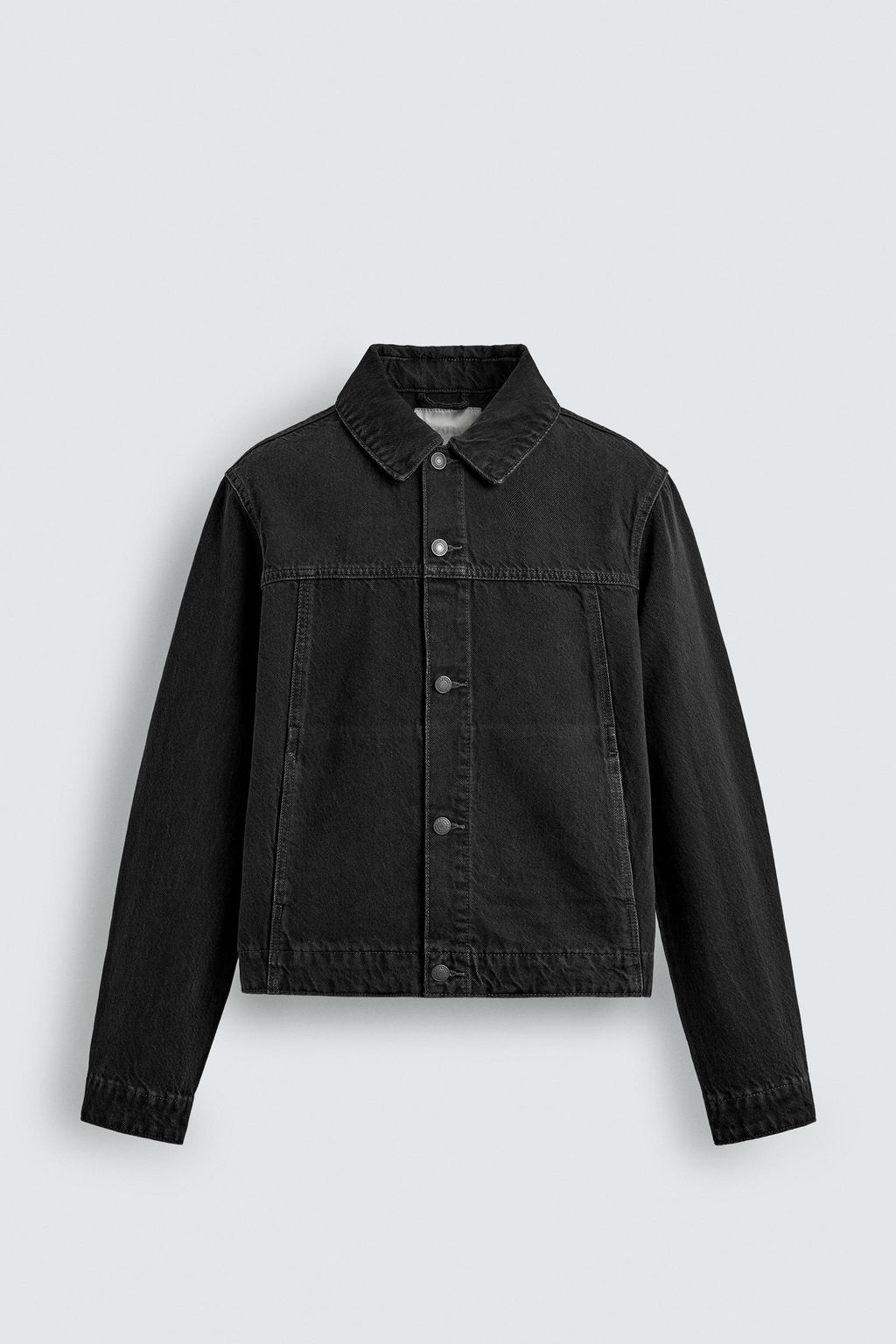 BASIC DENIM JACKET - Zara фото 8