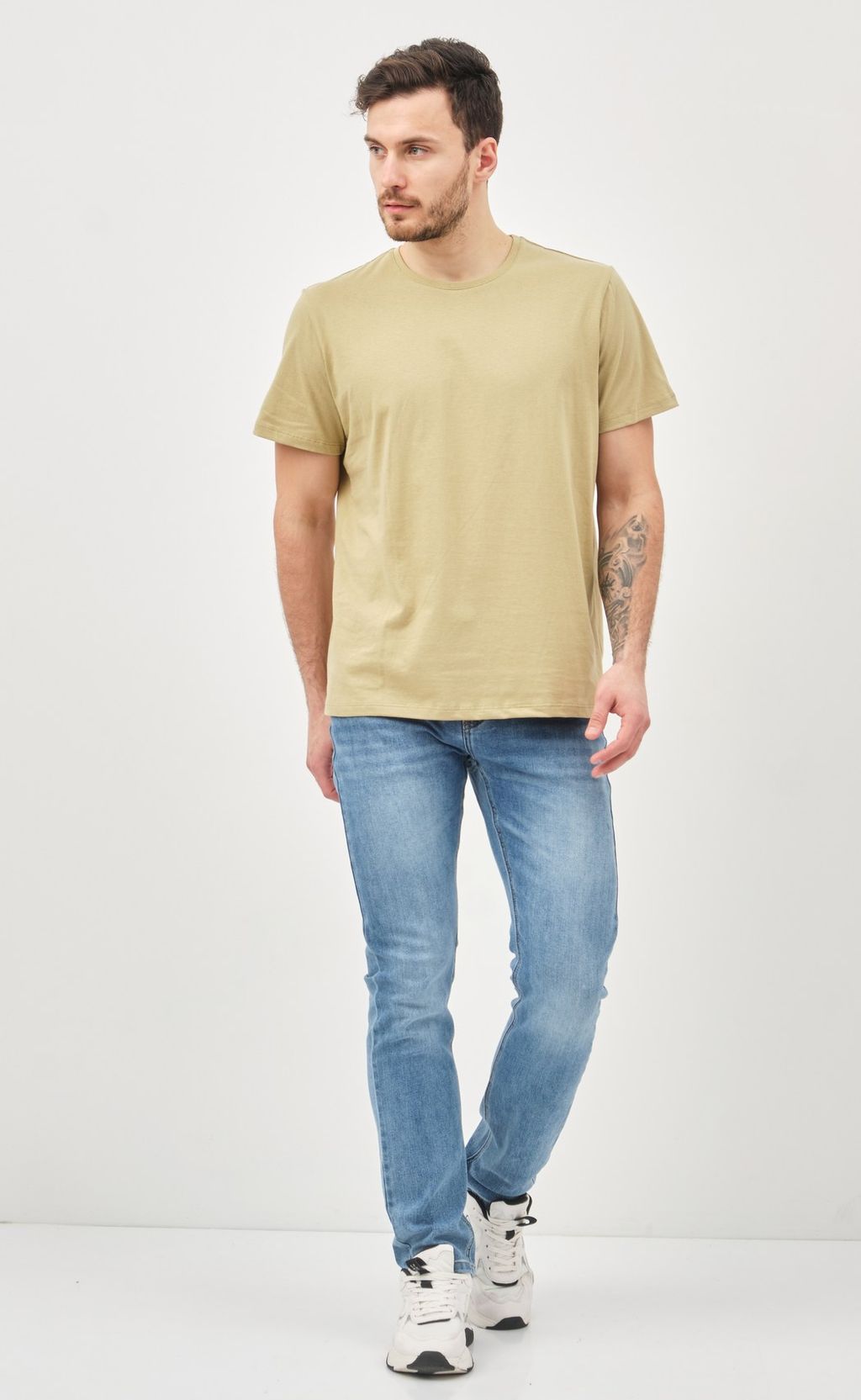 Футболка F911-6000bb sand - Fine joyce фото 2