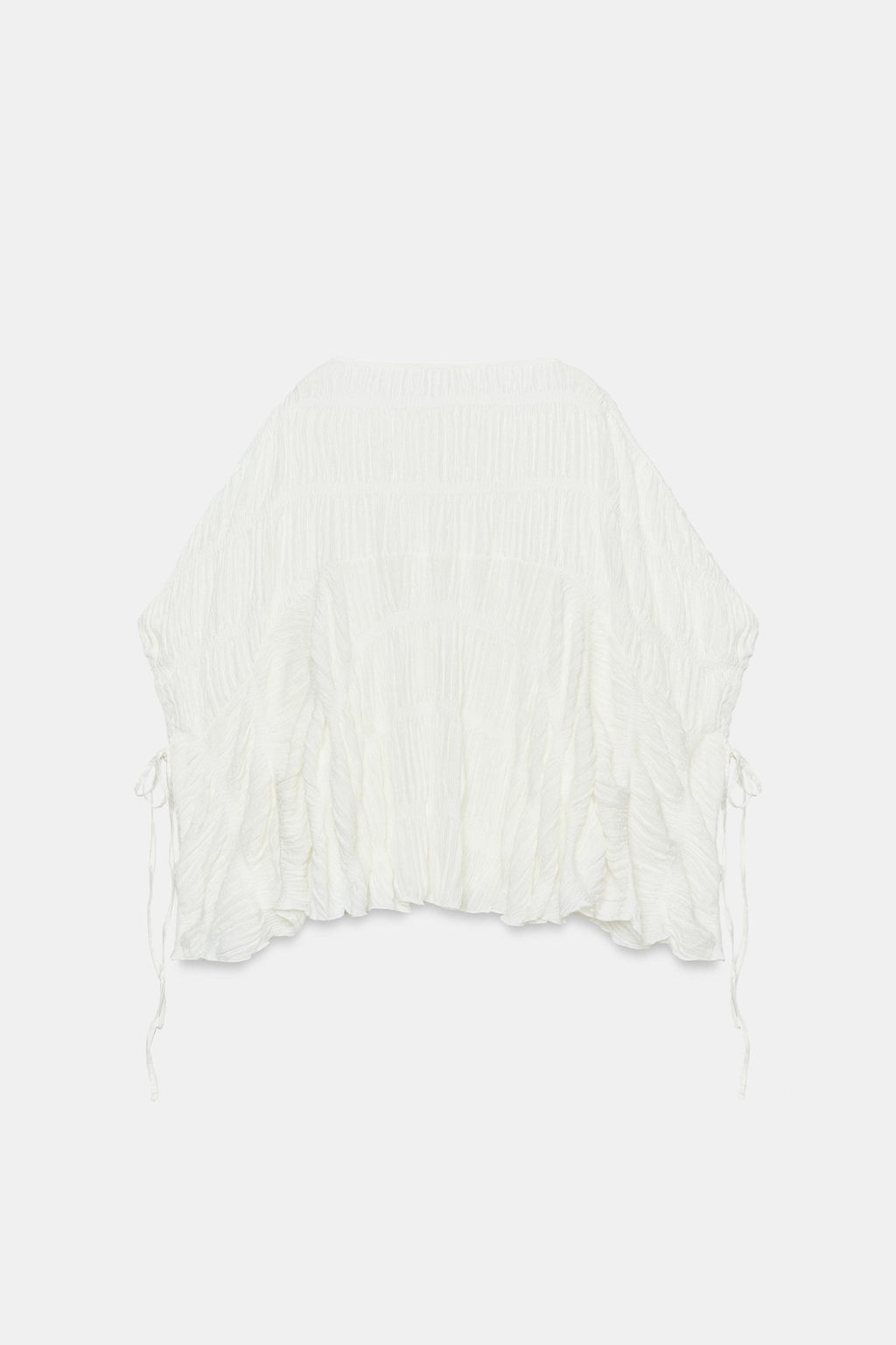 TOP CAPA TEXTURA / Blanco - Zara фото 8