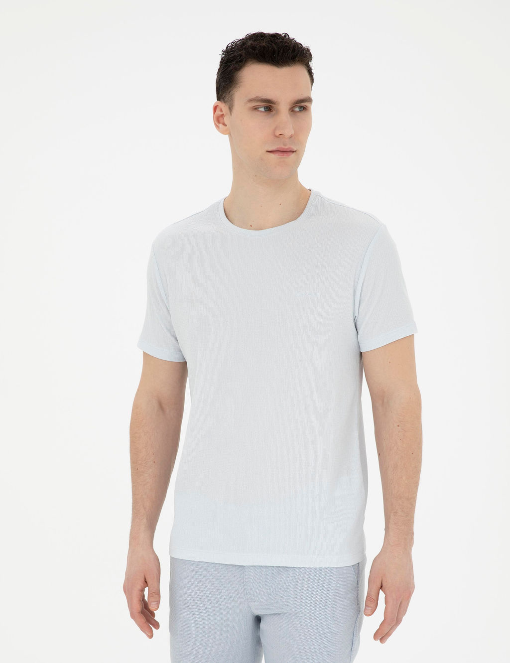 A__k Mavi Slim Fit Ti__rt