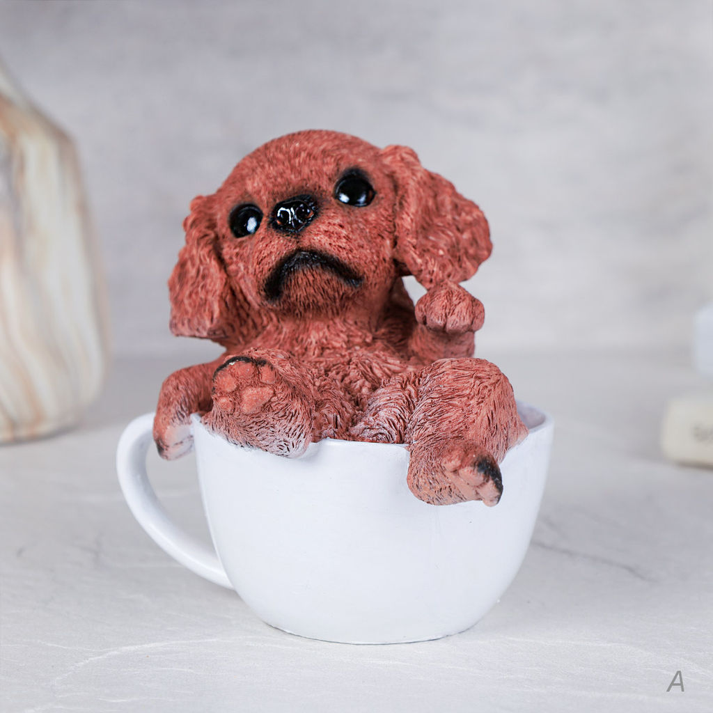 Фигурка Собака в кружке 12 см / CW421-22 /уп 48/ - Галеонтрейд фото 4
