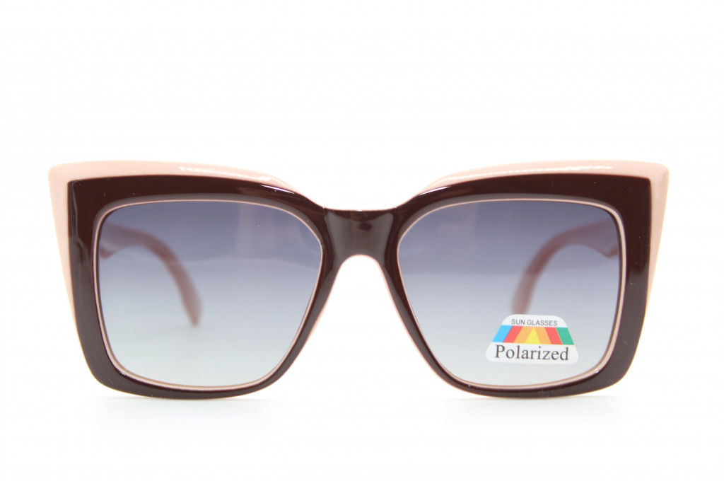 Солнцезащитные очки POLARIZED 8237 55-18-140 С6 розовые