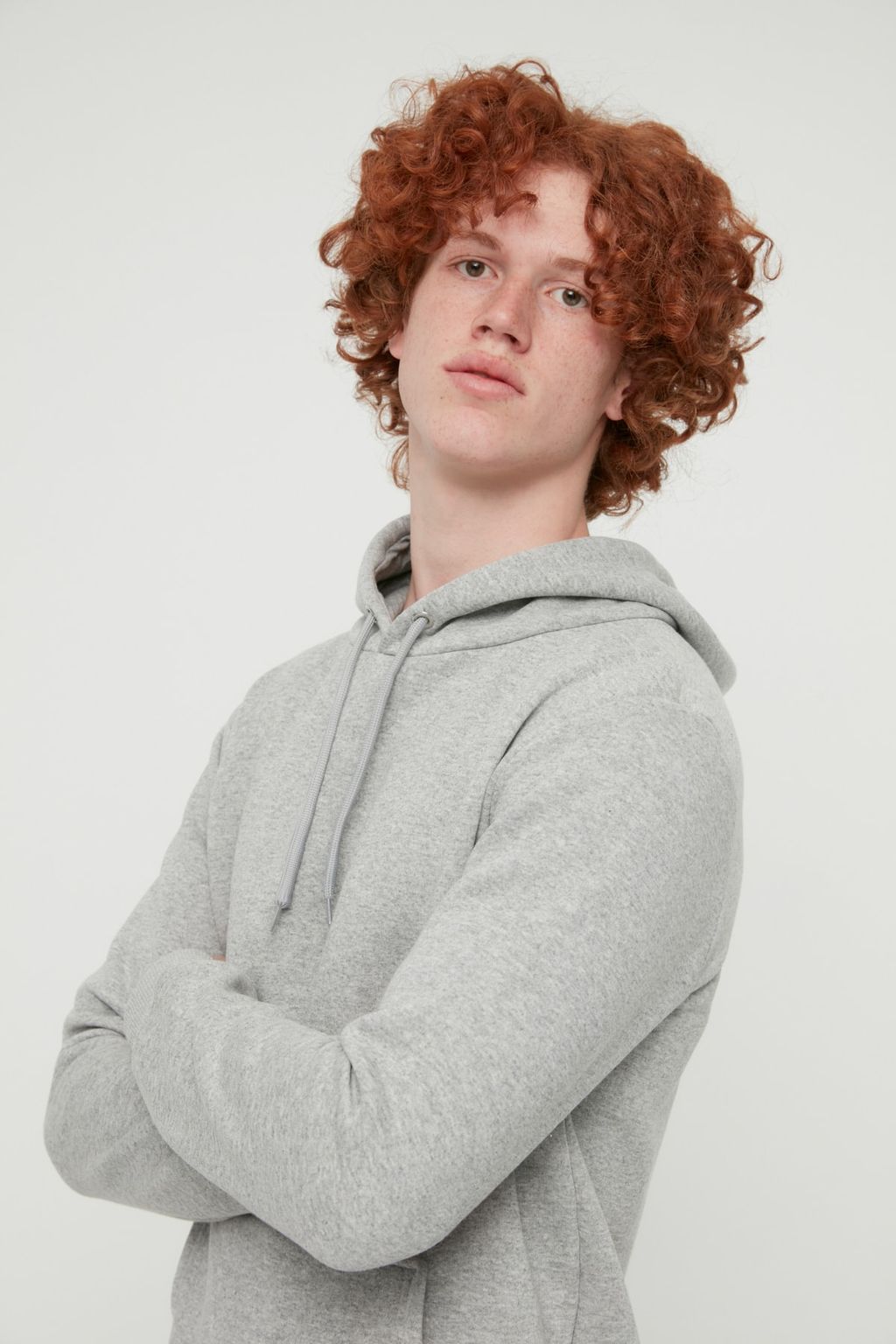 TRENDYOL MAN Vizon Basic Regular/Normal Kesim Kapusonlu Ici Polarl? Kanguru Cepli Sweatshirt TMNAW20SW0163 - Trendyolmilla фото 5