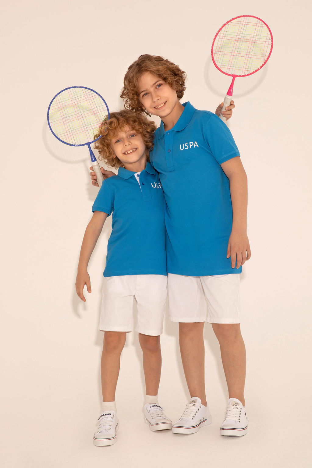 Футболка-поло U.S. Polo Assn Saks для мальчиков хлопок  фото 9