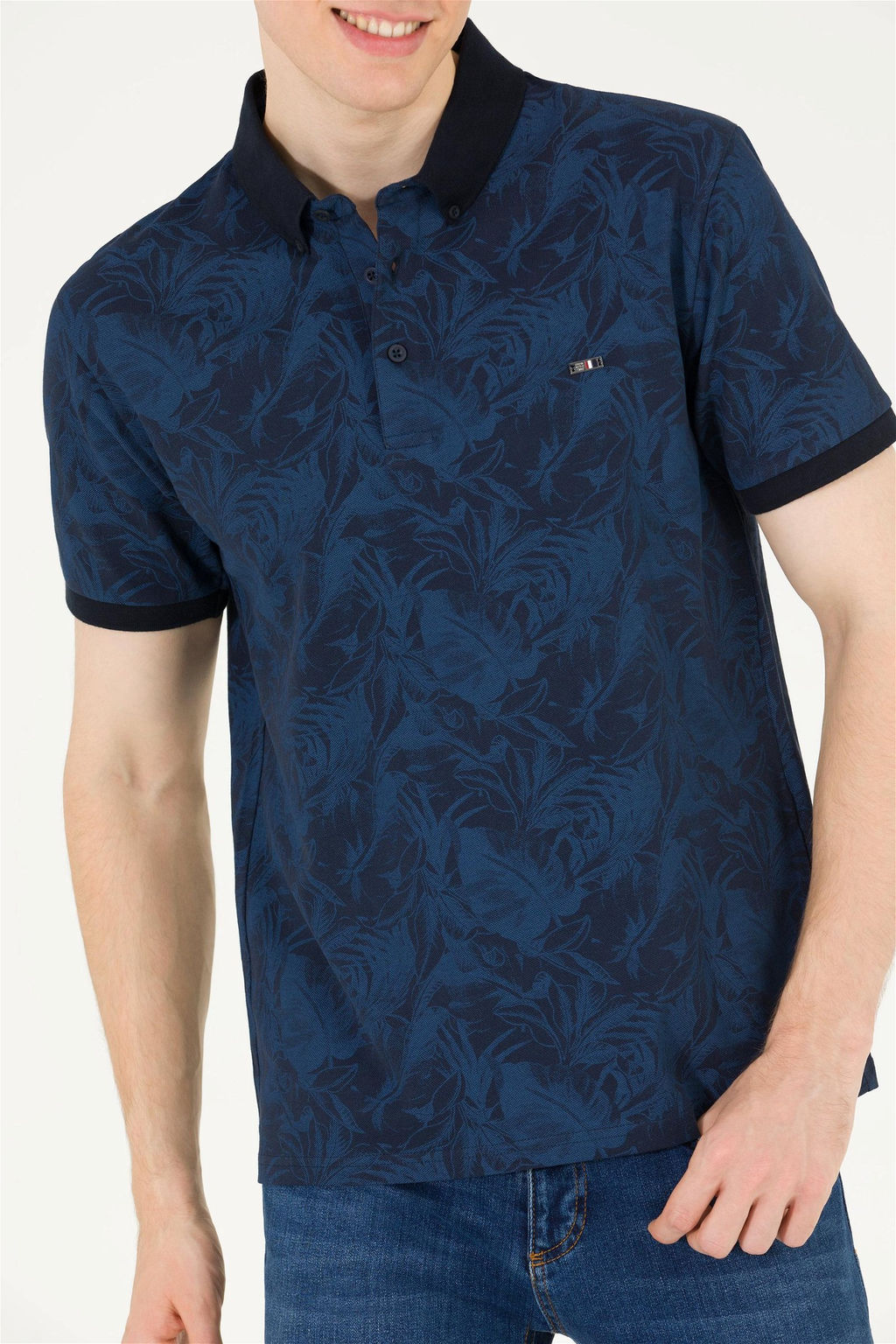 Мужская темно-синяя футболка - U.s. polo assn фото 13