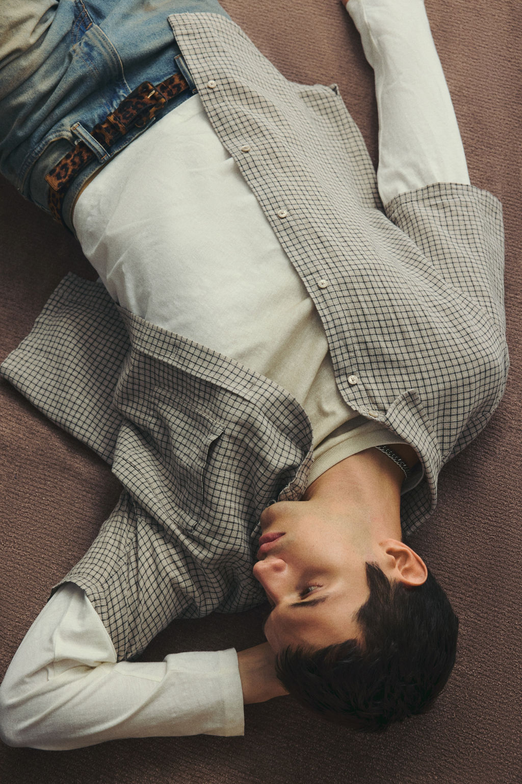 Camisa en mezcla de lino Oversized Fit - H&m фото 5