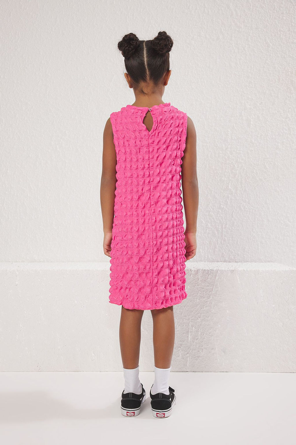 Lila K?z Cocuk Mini Me Dokulu Orme Elbise TKDSS25EL00013 - Trendyolmilla фото 8