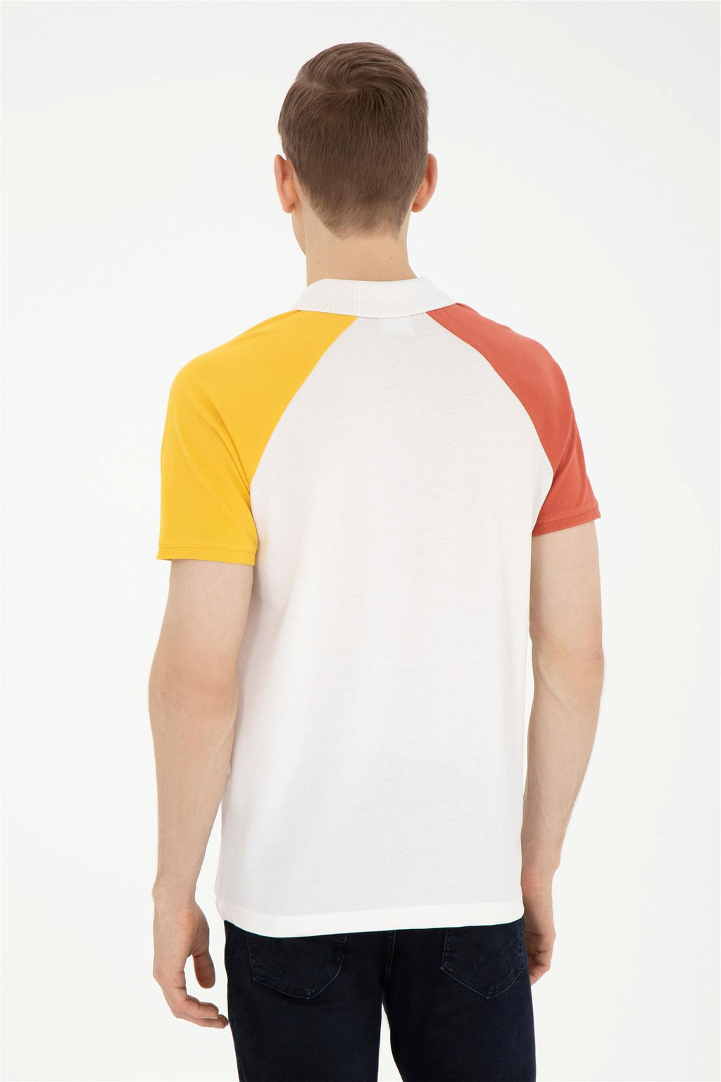 Мужская футболка цвета экрю - U.s. polo assn фото 5