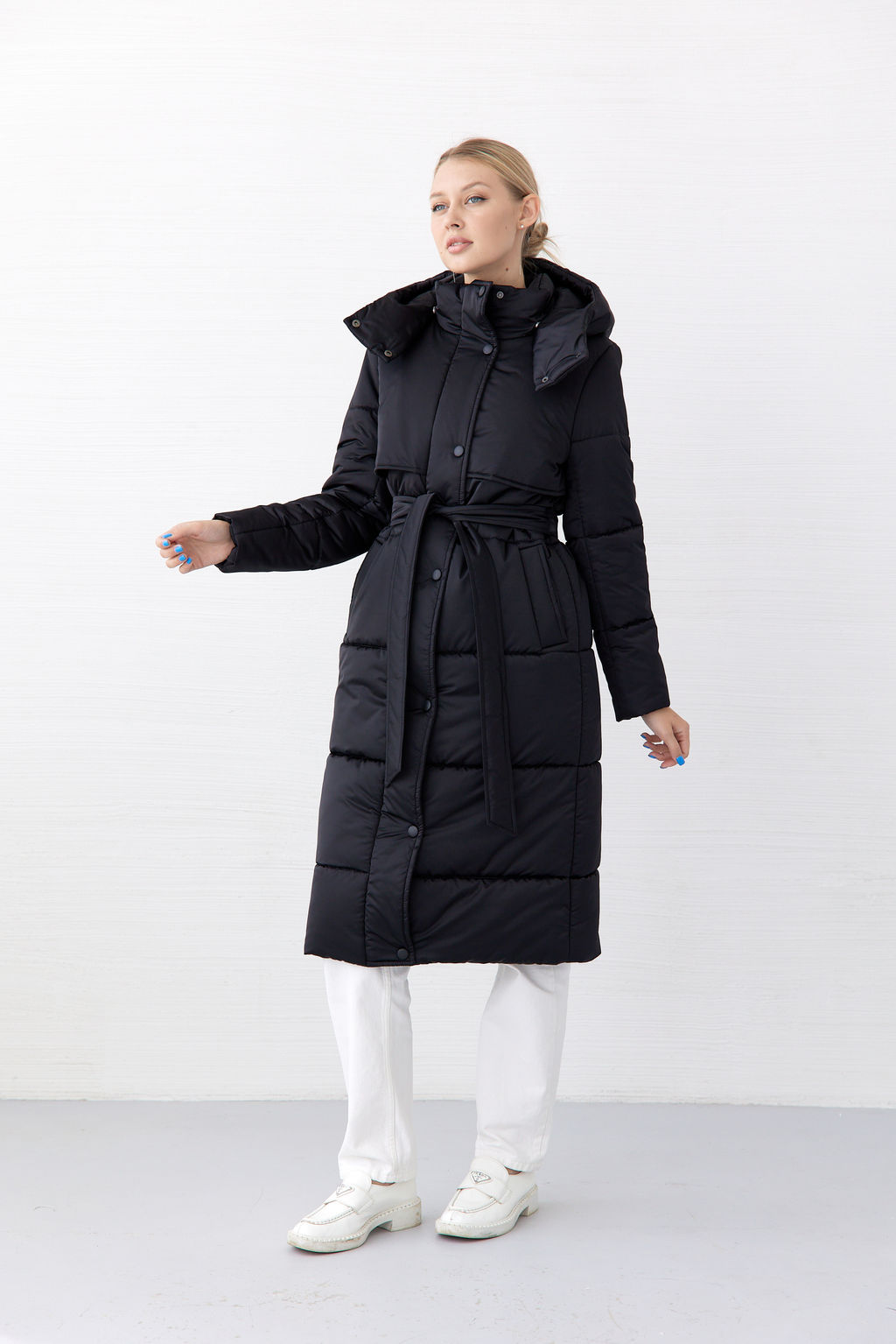 Куртка женская зимняя 25812 (черный) - Kankan фото 2