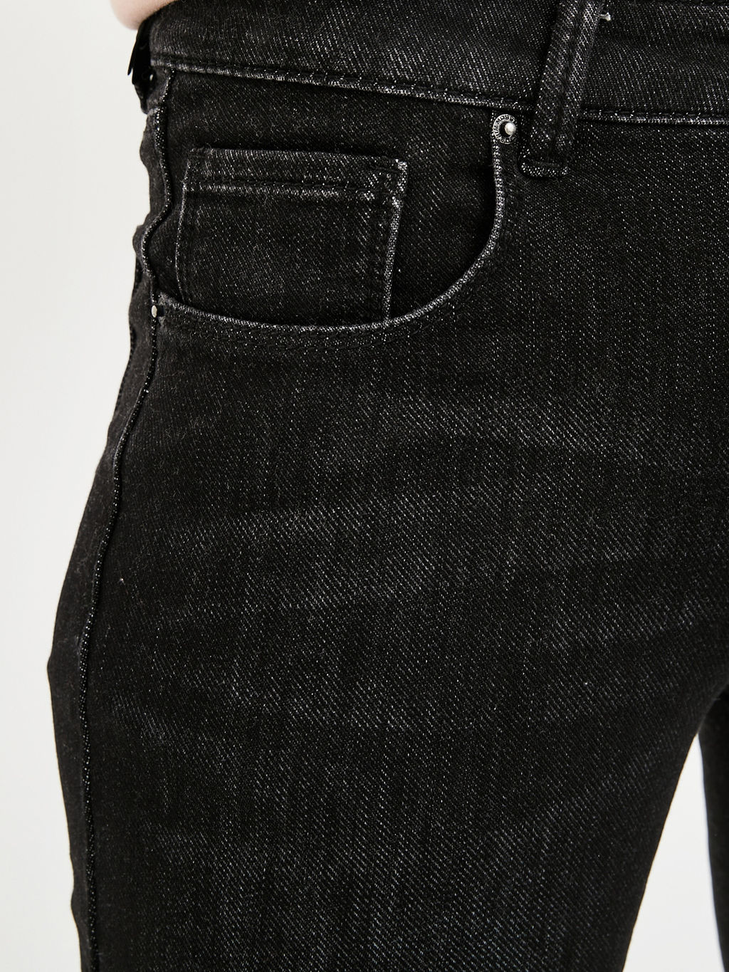 Утепленные женские джинсы прямого кроя с начесом - Mossmore фото 3