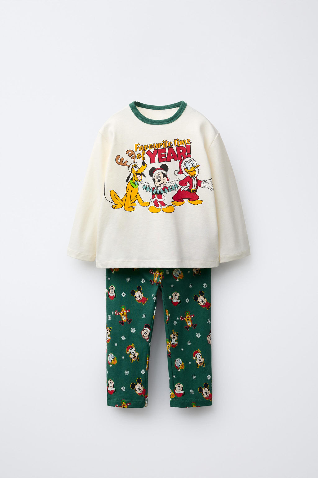 AGES 2-6/ MICKEY MOUSE AND FRIENDS DISNEY PRINT PYJAMAS