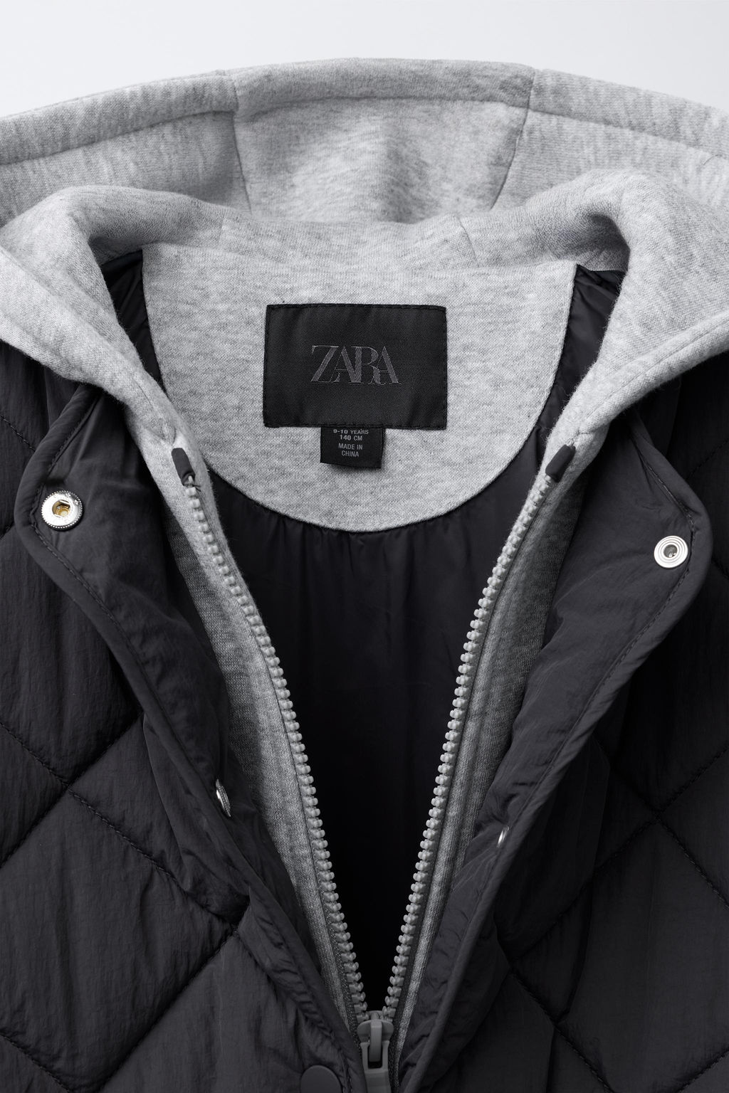 PADDED JACKET HOODIE HOOD - Zara фото 7