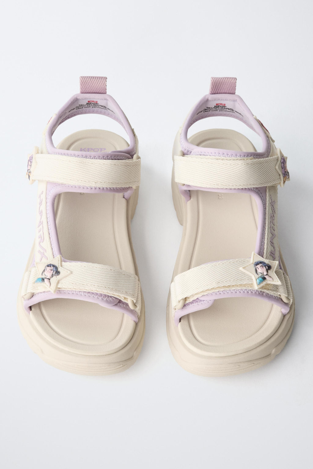 SANDALIA T?CNICA KPOP DEMON HUNTERS NETFLIX  / Beige - Zara фото 4