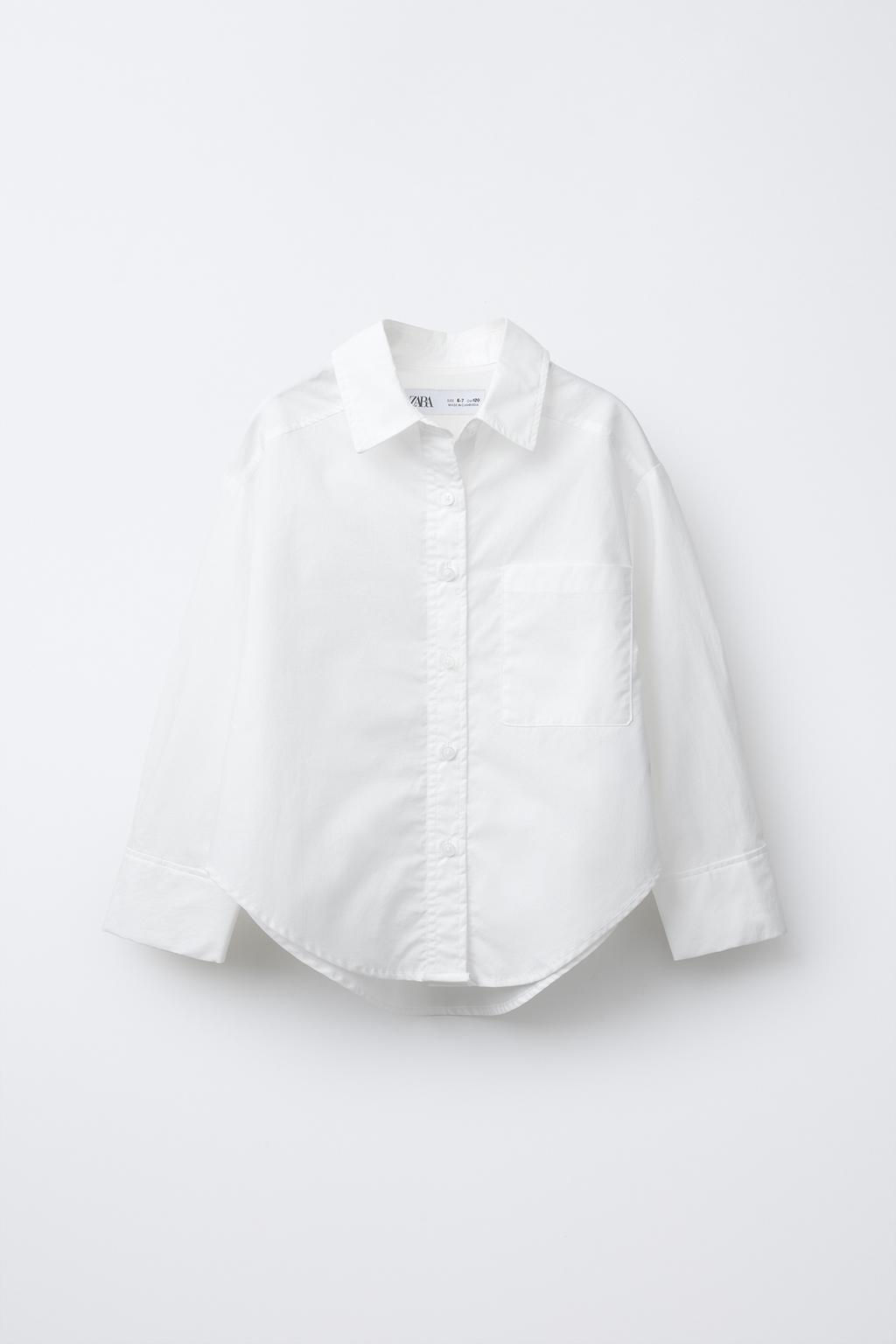 POPLIN SHIRT - Zara фото 2