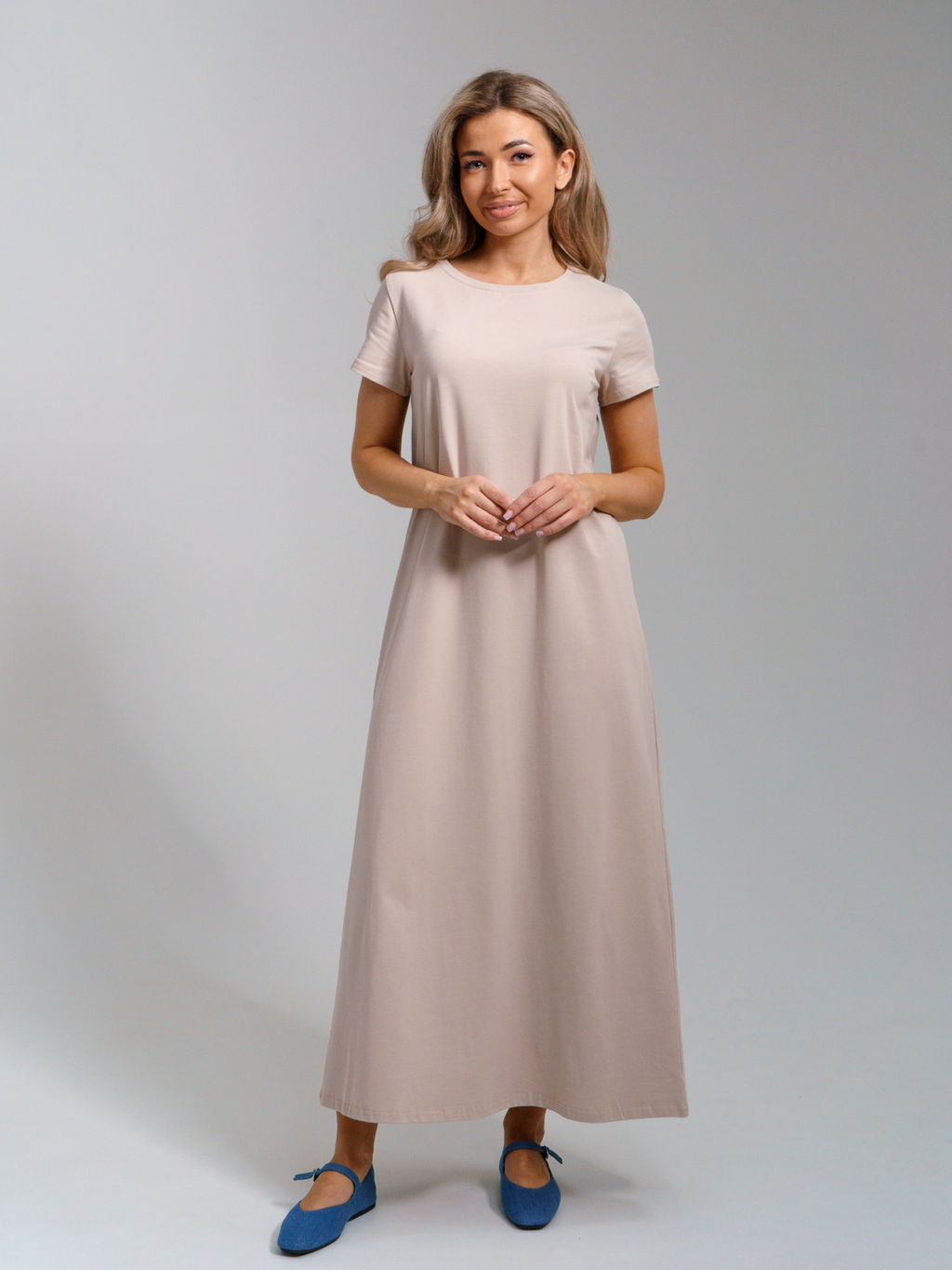 968 Платье "Бежевый"