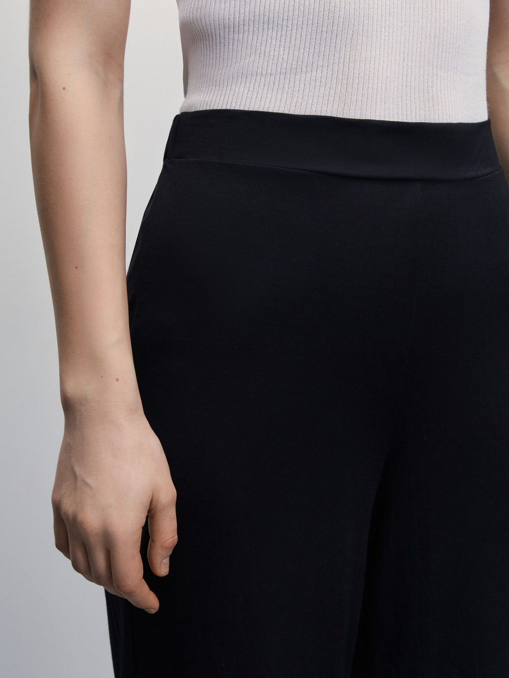 Прямые брюки из вискозы / Zarina  фото 5