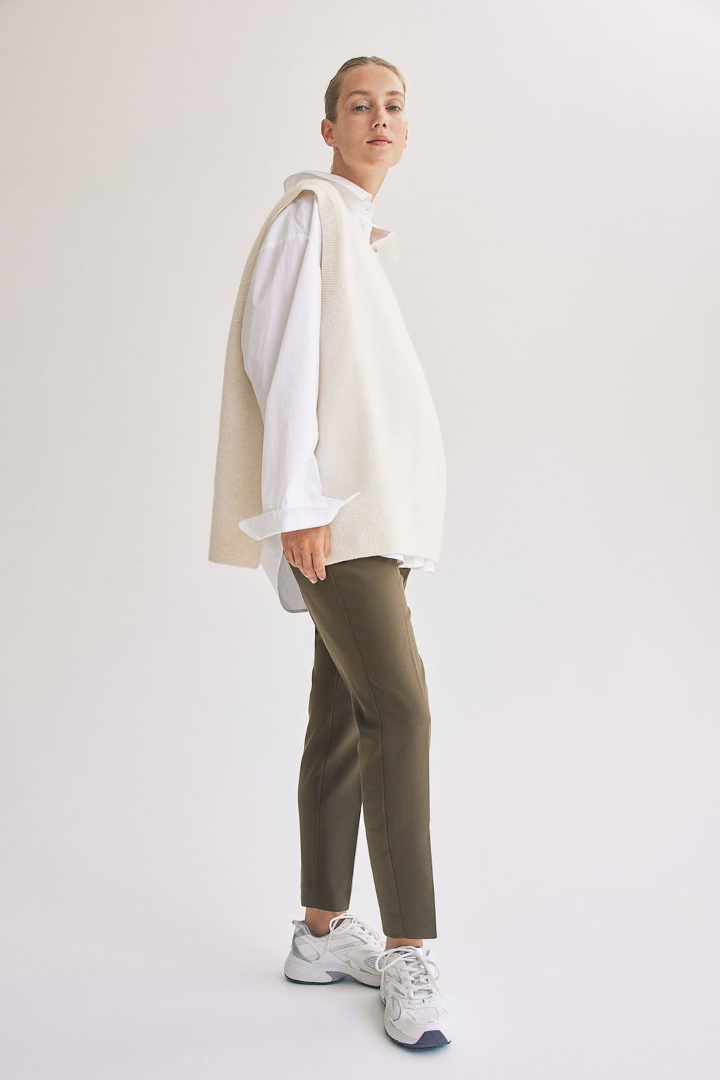 MAMA Pantalon de vestir - H&m фото 3