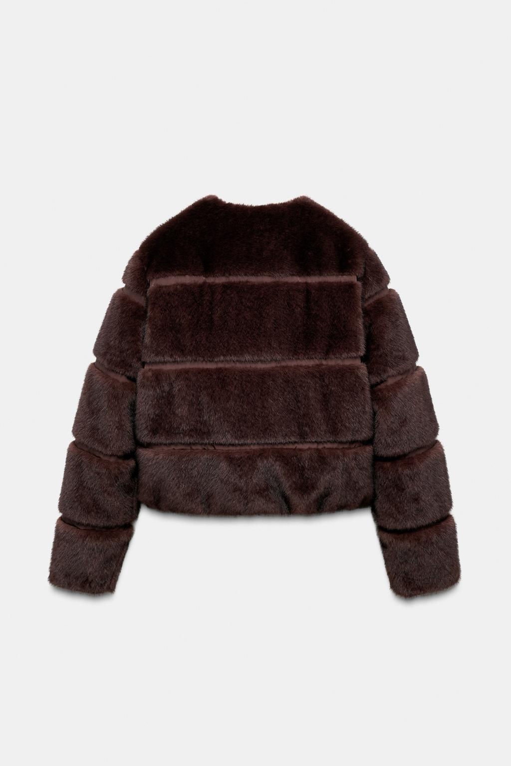 FAUX FUR HEIQ XREFLEX SKI COLLECTION JACKET - Zara фото 8