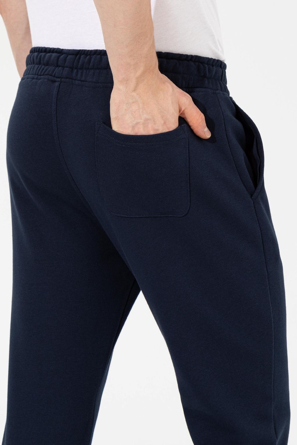 Мужские темно-синие вязаные брюки - U.s. polo assn фото 7