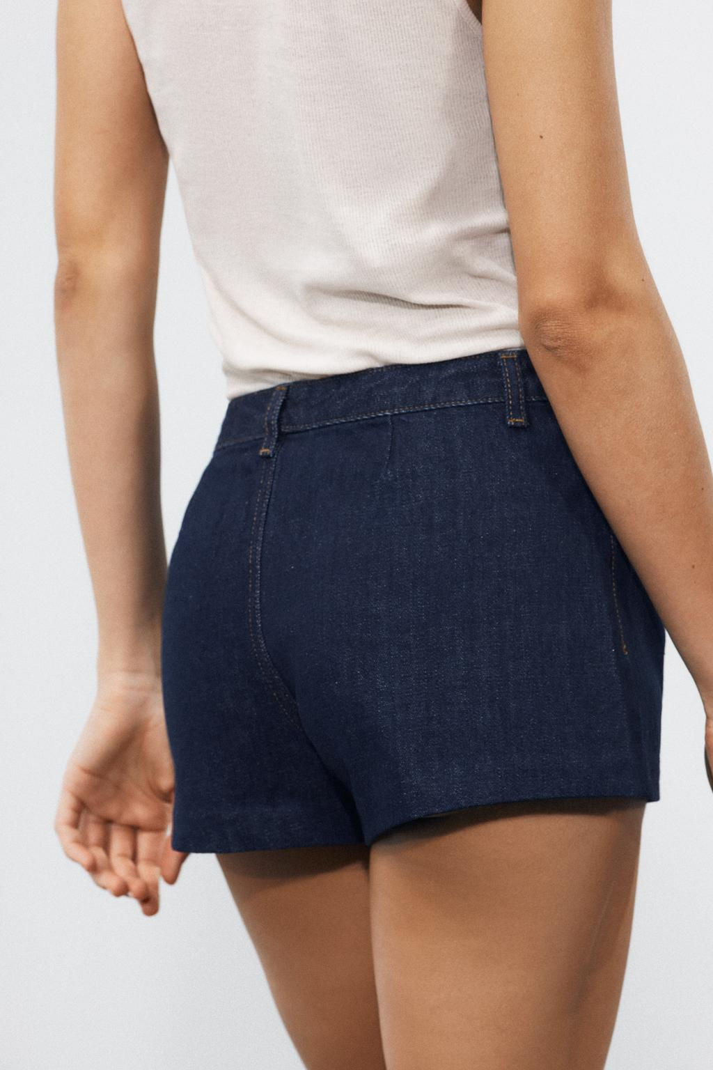 ZW COLLECTION MINI SHORTS - Zara фото 5