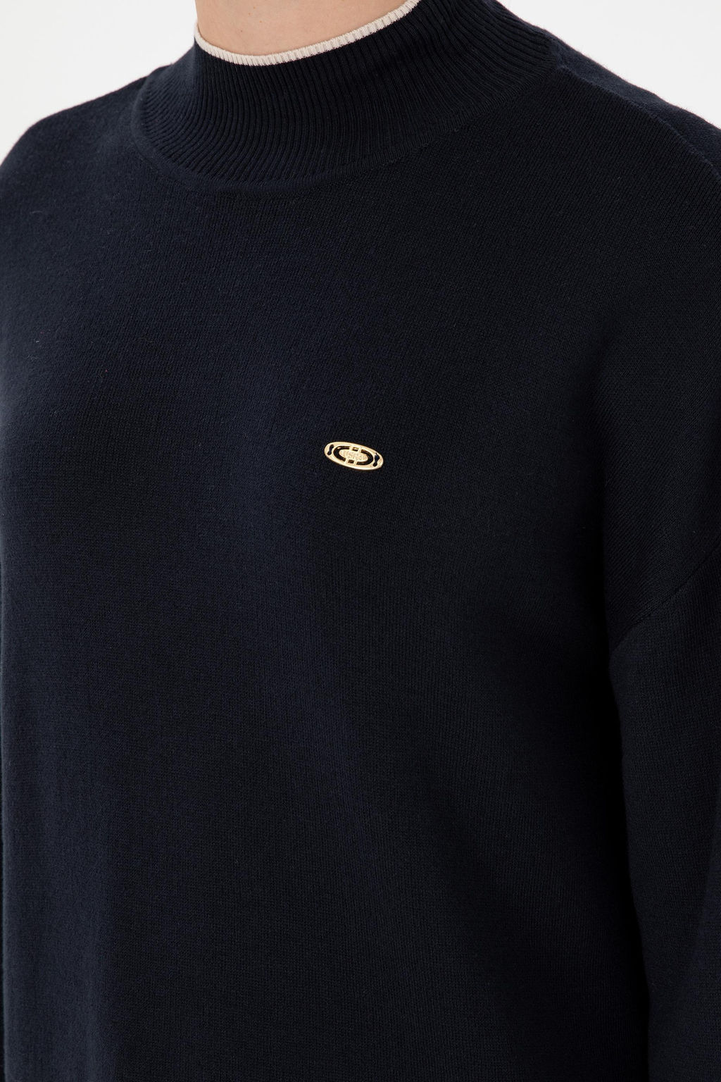 Женский темно-синий свитер Неожиданная скидка в корзине - U.s. polo assn фото 7