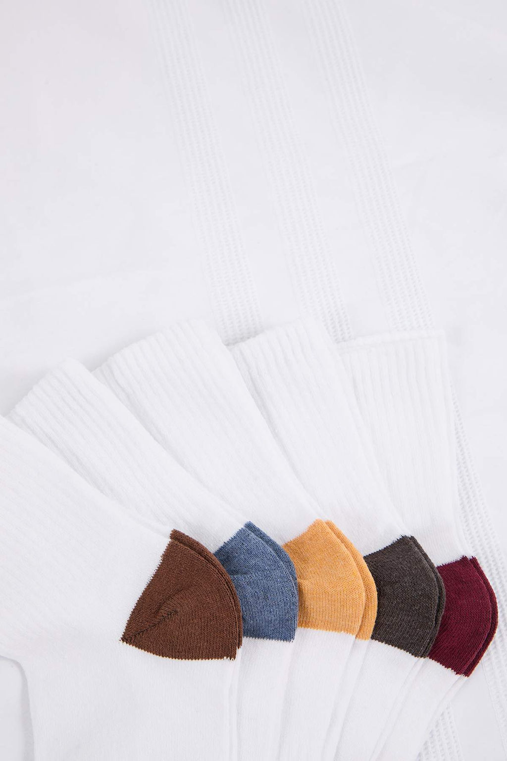 Beyaz 5li Corap TMNSS26CO00003