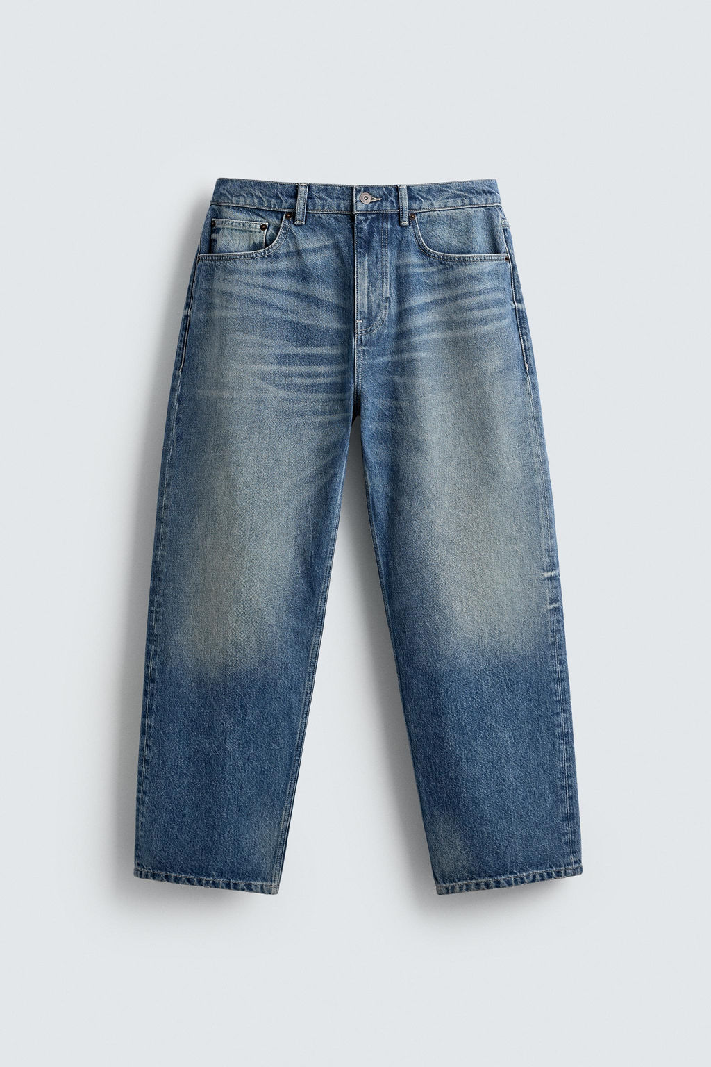STRAIGHT ANKLE FIT JEANS