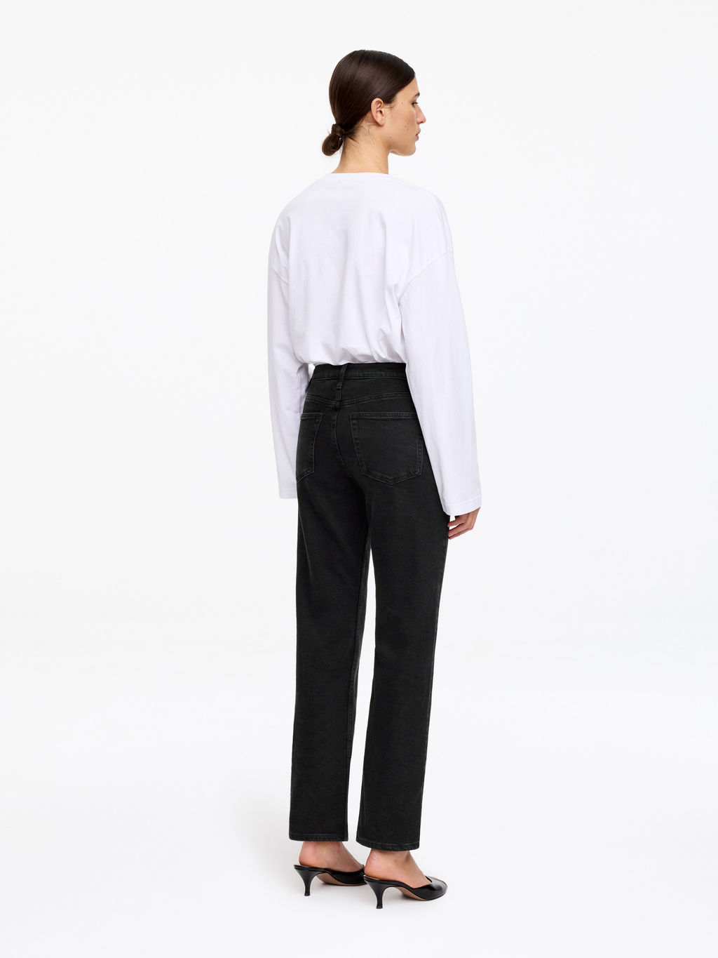 Vaqueros slim JADE CROPPED - H&m фото 9