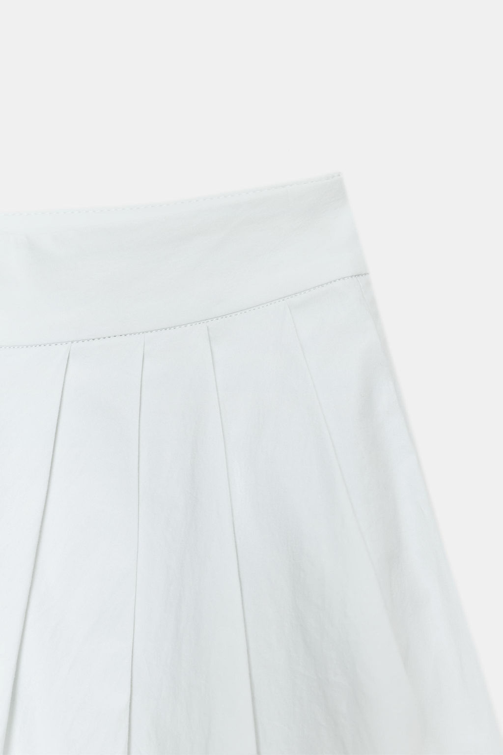 PANTALON VOLUMEN PLIEGUES / Gris azul - Zara фото 8