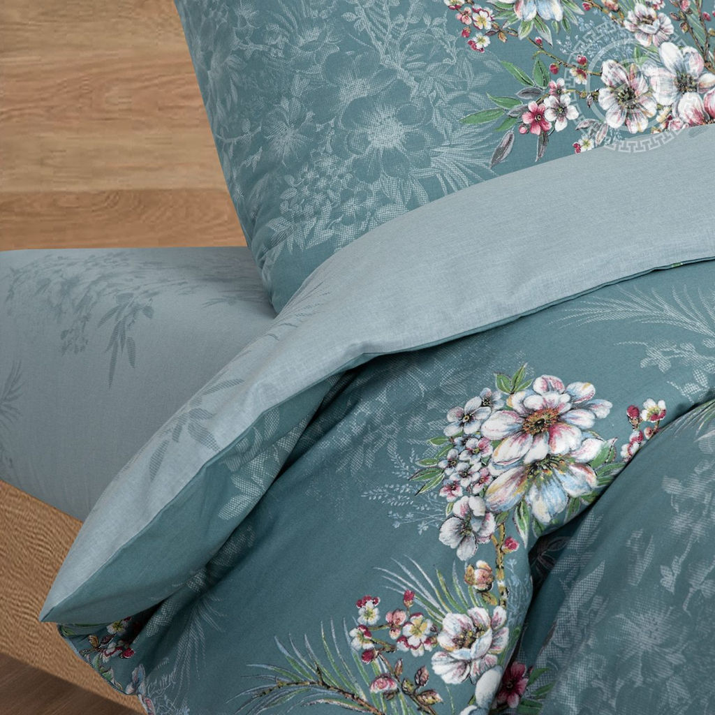 Постельное белье Джия (поплин DE LUXE) 2,0 сп./Пододеяльник: 1 шт. - 215*175; Простыня: 1 шт. - 215*200; Наволочка: 2 шт. - 70*70; DE LUXE - Артпостель фото 3