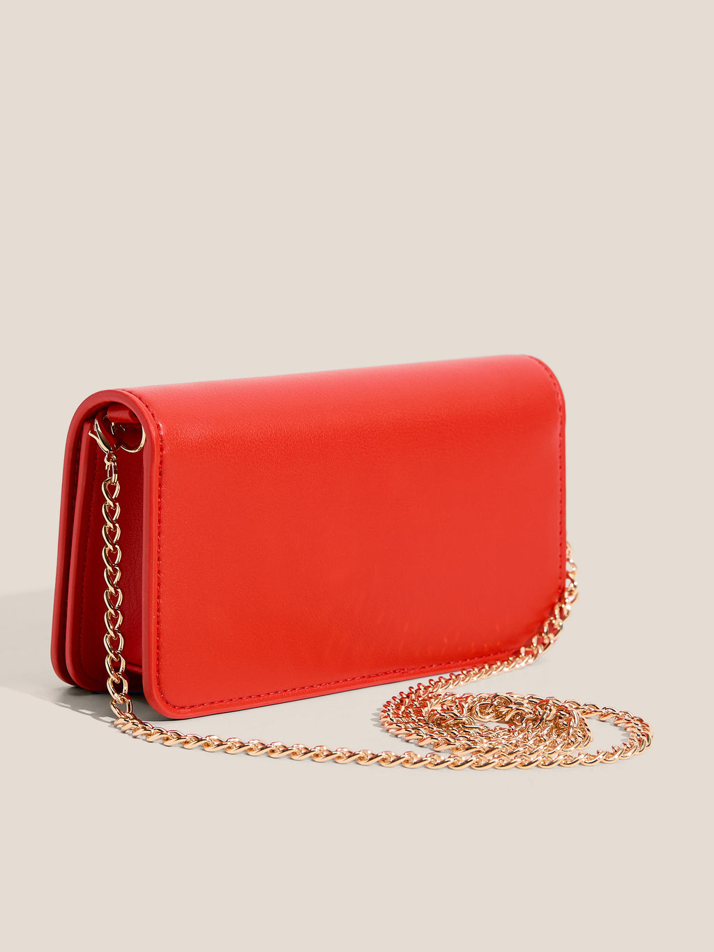 Клатч LOVE MOSCHINO SCRIPT SLG Артикул 4463877, рубиновый  фото 3
