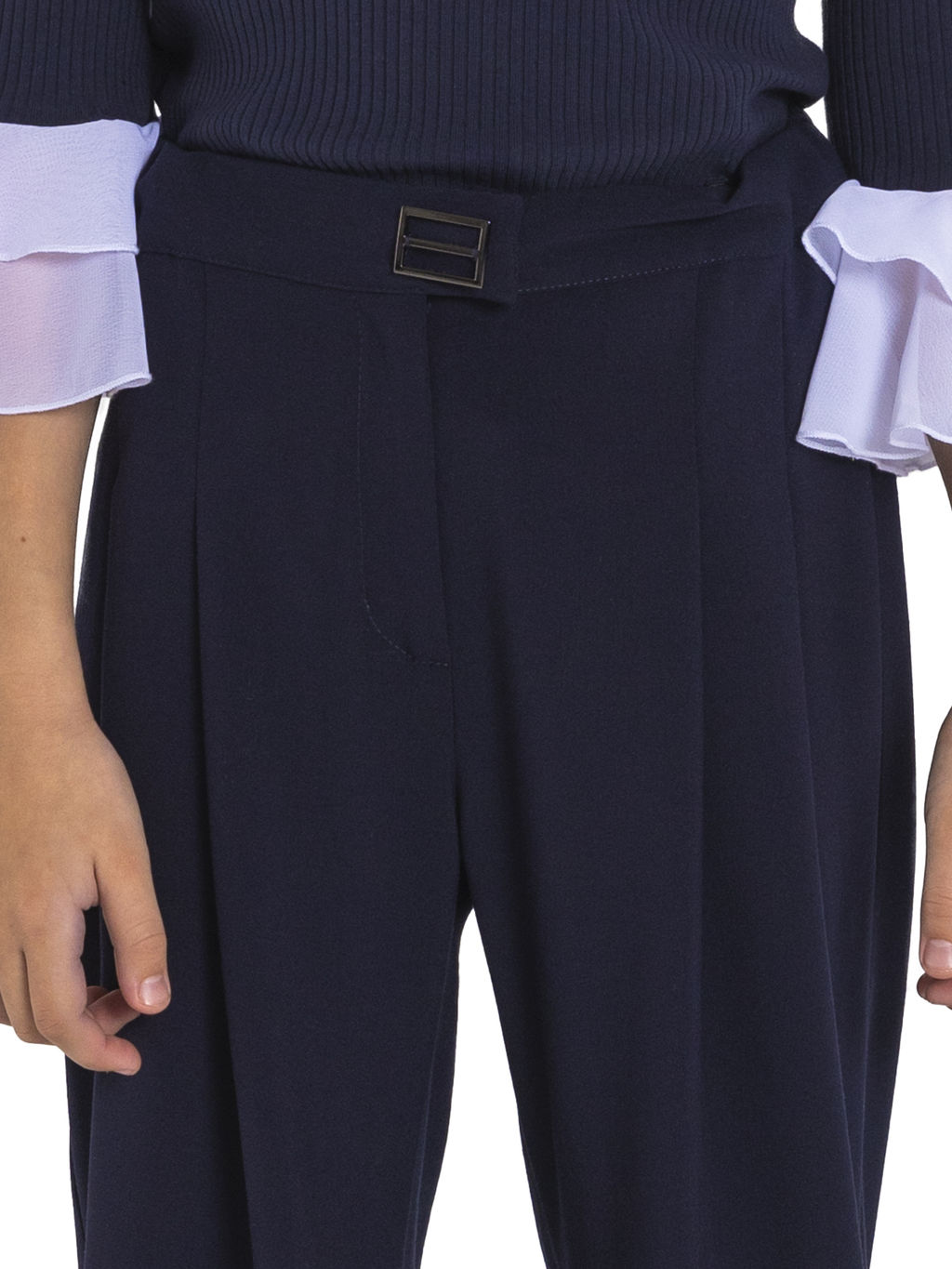 Школьные брюки для девочки О76975 - Карамелли фото 4