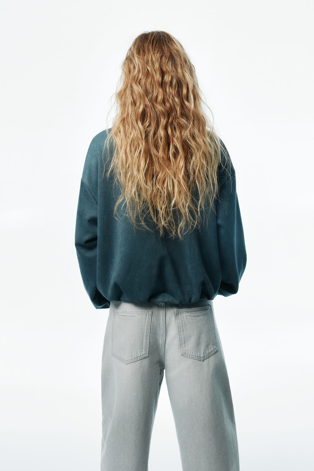 Chaqueta oversize de punto - H&m фото 5