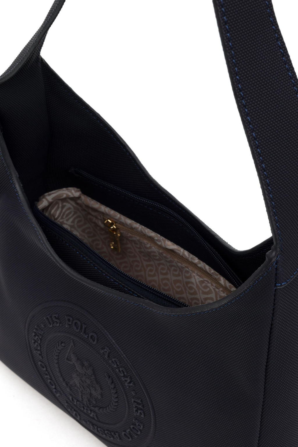 Женская темно-синяя сумка - U.s. polo assn фото 4