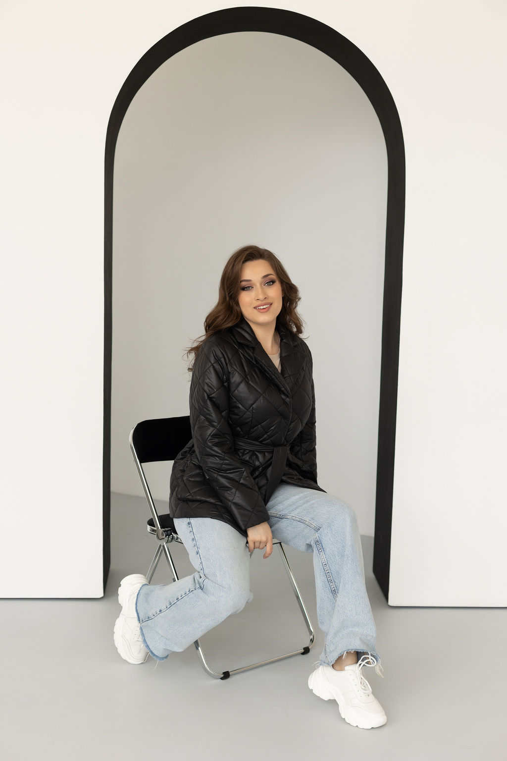 Куртка женская демисезонная 24230/б (черный) - Kankan фото 47