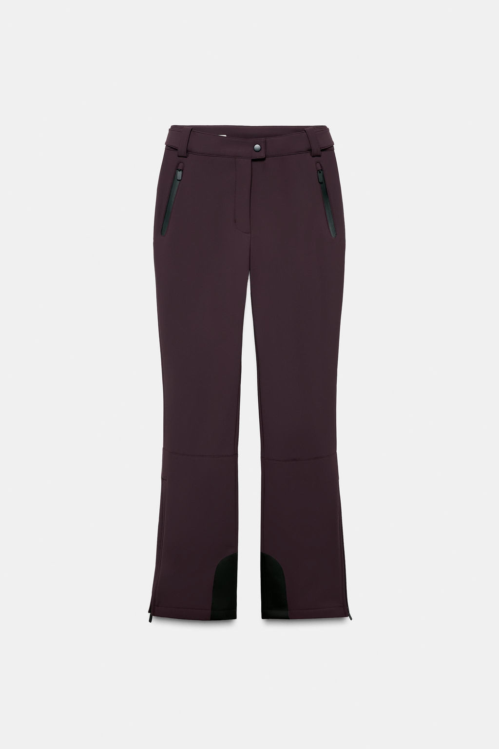 PANTAL?N FLARE WATER RESISTANT WINDPROOF RECCO® TECHNOLOGY SKI COLLECTION / Burgundy - Zara фото 8