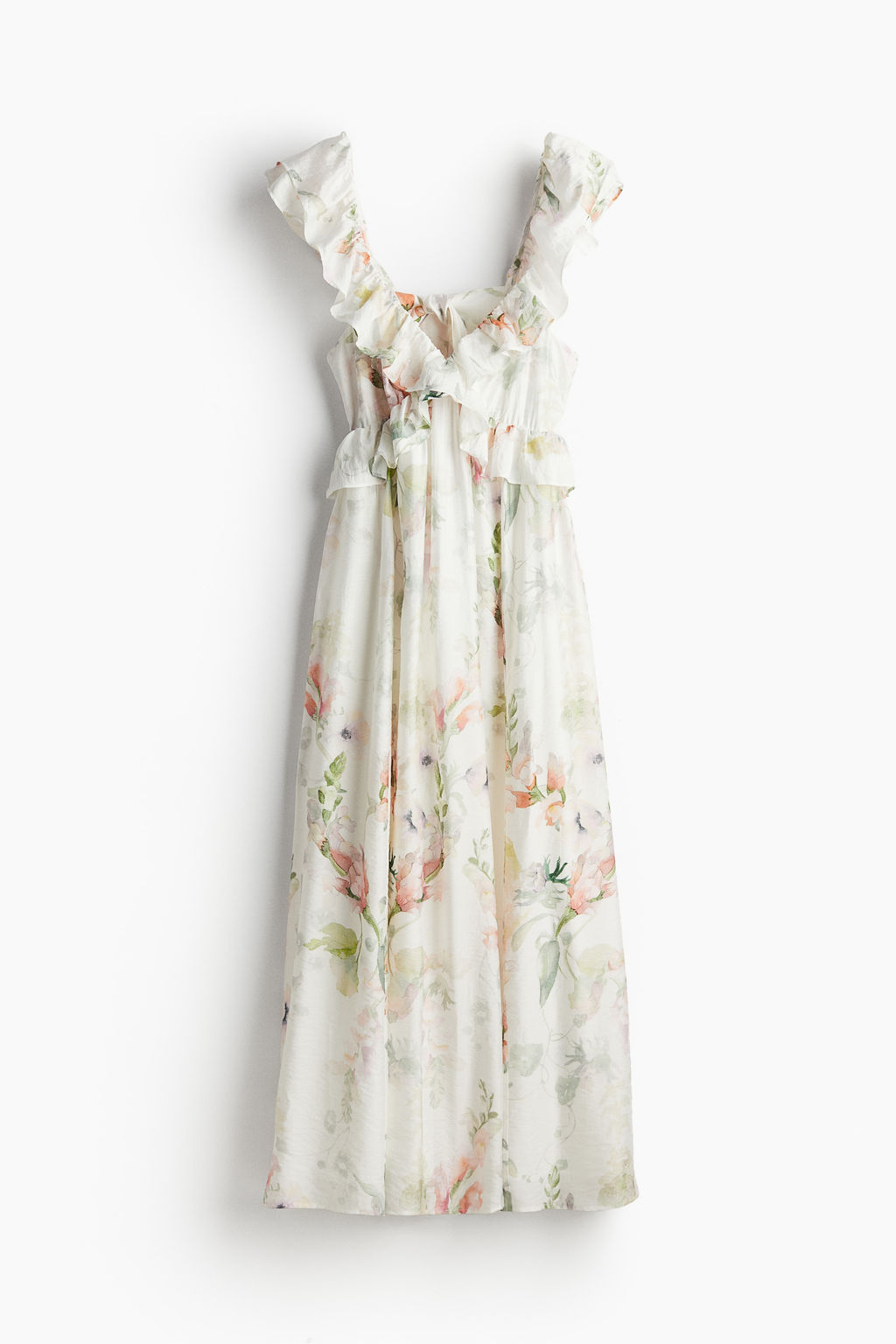 Vestido midi de volantes - H&m фото 10