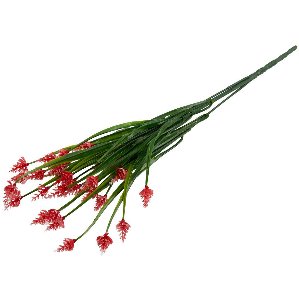 Искусственное растение Blumentag ATJ-09 Растение искусственное Мирика 30-42 см 5 х 1 шт. 02 красный  фото 4