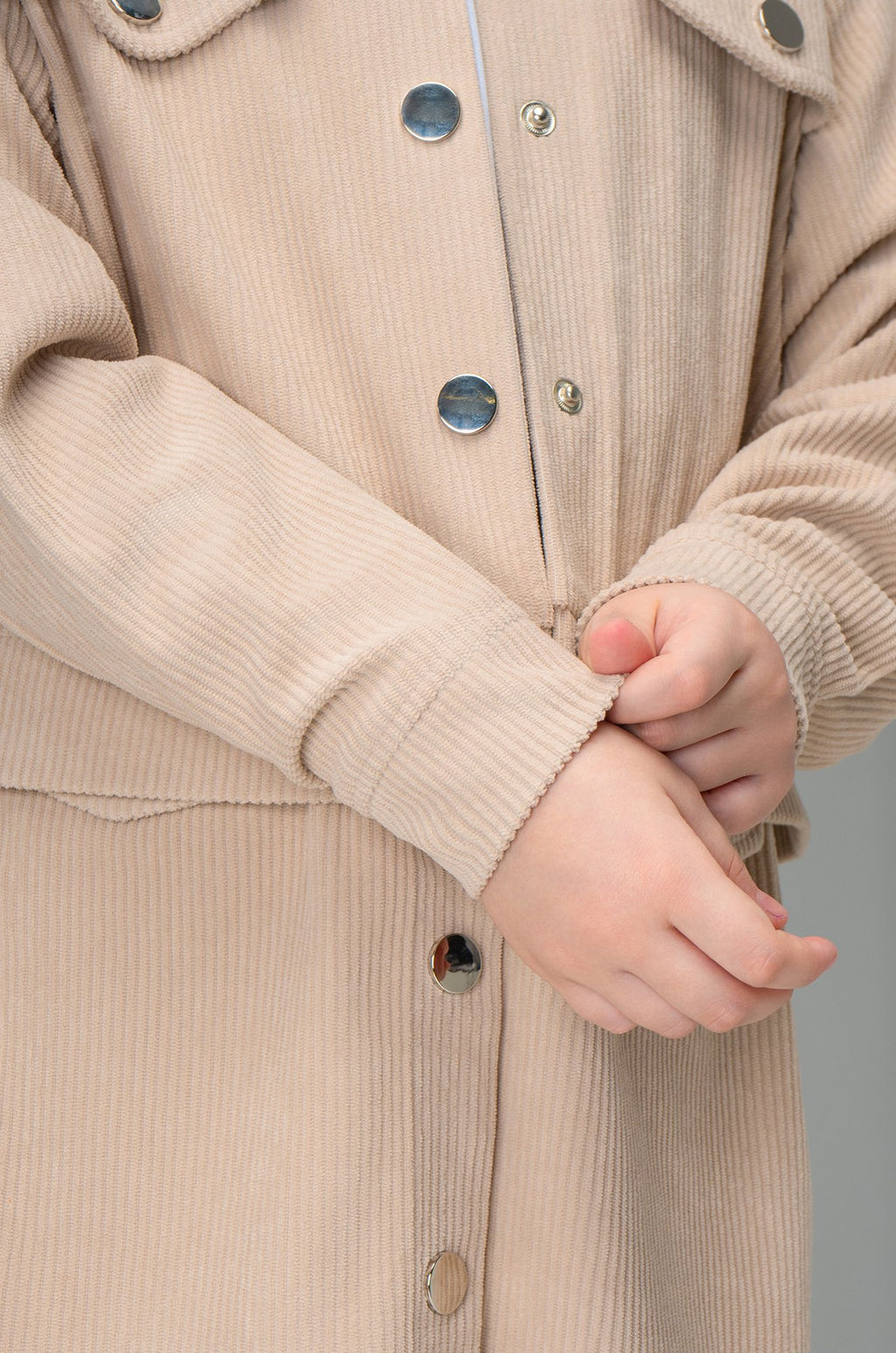 Вельветовый костюм для девочки Happyfox