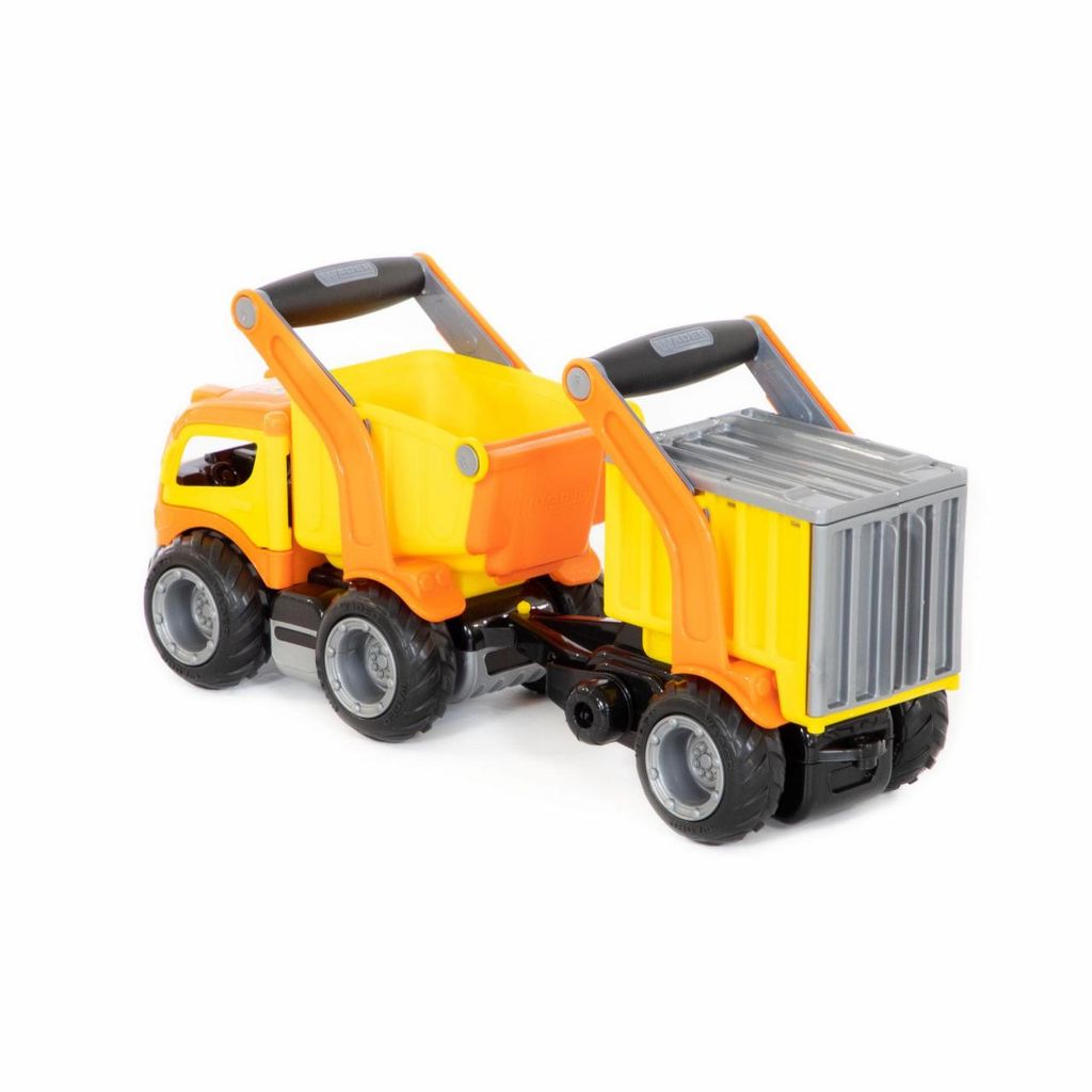 ГрипТрак, автомобиль-самосвал с полуприцепом (в сеточке) - Полесье фото 6